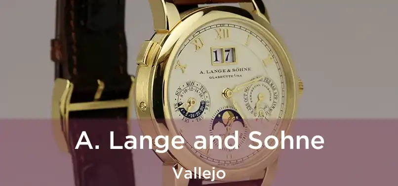 A. Lange and Sohne Vallejo